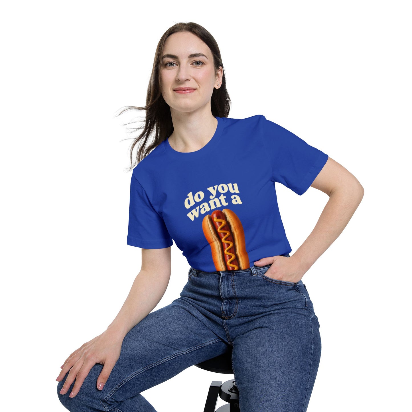 Do You Want A Wiener?! USA-Made Unisex Short-Sleeve Jersey T-Shirt BBQ Shirt