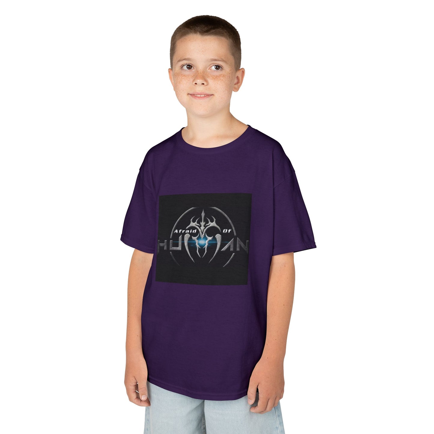 Afraid of Human Cool Kids Graphic Tee - Perfect for Birthdays, Everyday Wear, Gifts, Casual Outfits, and Celebrations!