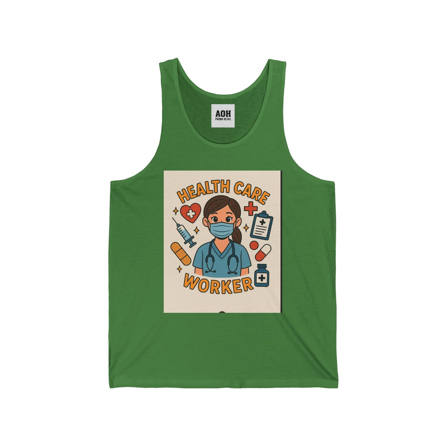 Healthcare Worker Tank Top | Unisex Jersey Tank for Nurses, Gift for Medical Staff, Comfortable Workwear, Health Care Appreciation, [...]