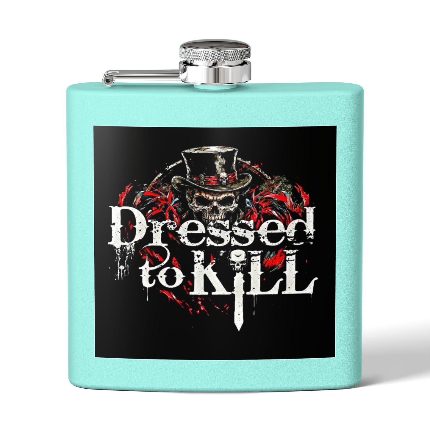 DTK (Dressed to Kill) Stainless Steel Flask (6oz)