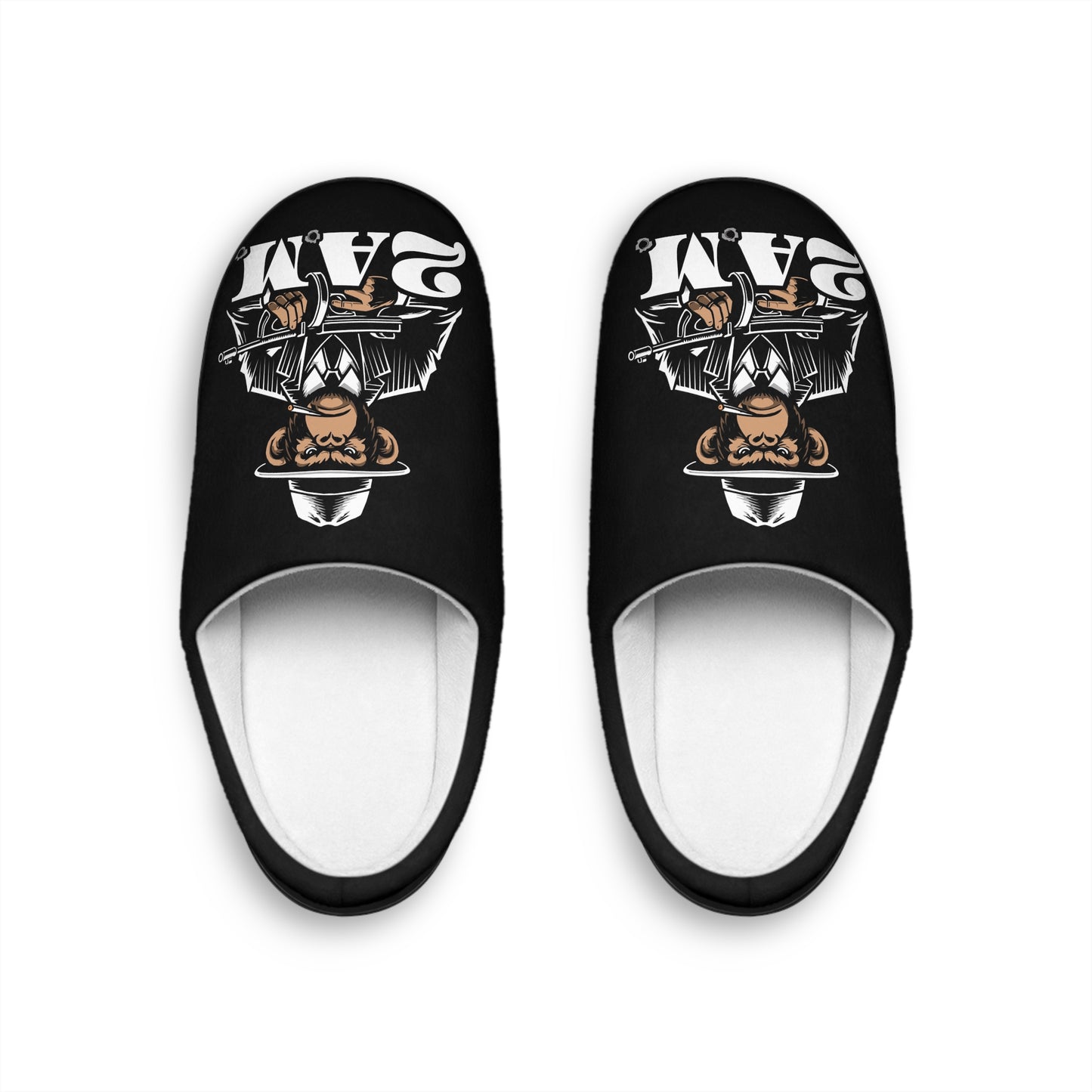 2 A.M. Unisex Slippers for Home, Unique Gift for Men, Cozy Indoor Footwear, Comfy Lounge Shoes, Relaxing House Slippers, Best for [...]
