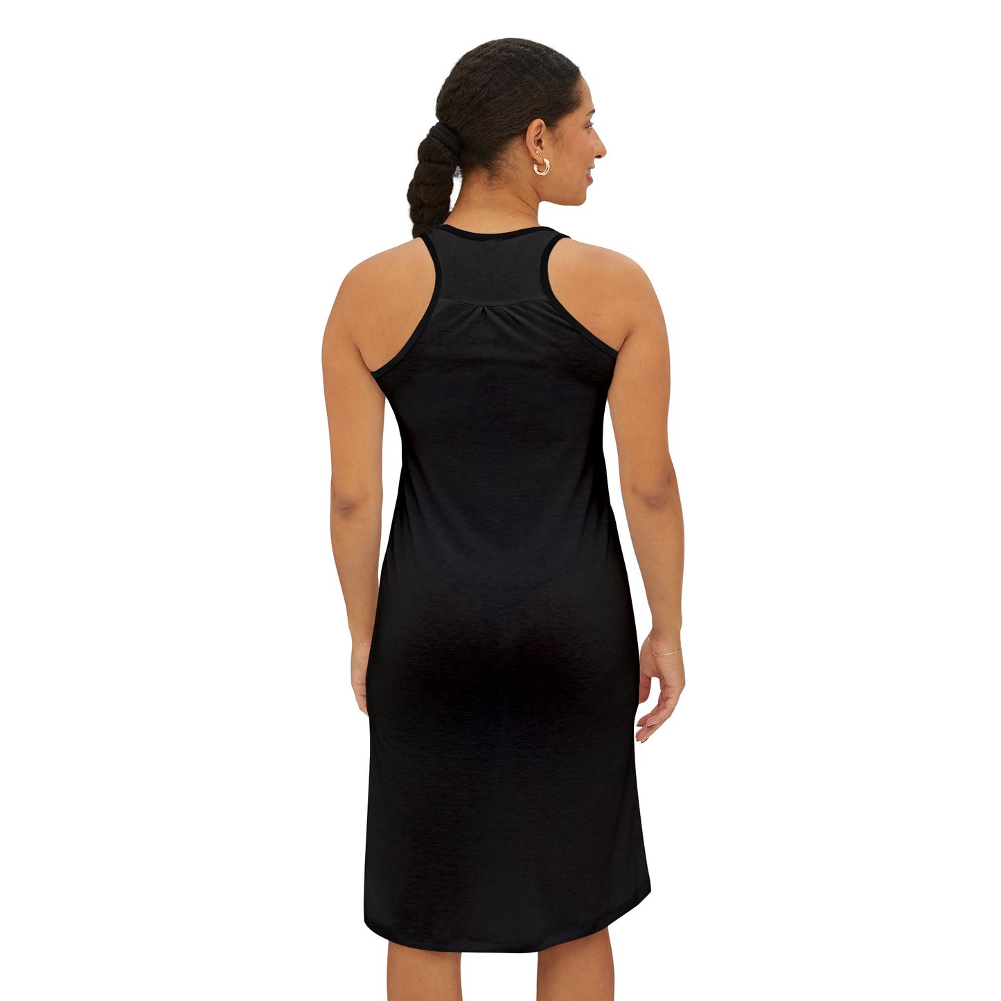 2 A.M. Stylish Women's Racerback Dress - 2AM Vintage Monkey Design, Summer Dress, Casual Outfit, Unique Gift, Fun Party Wear, Trendy Fashion