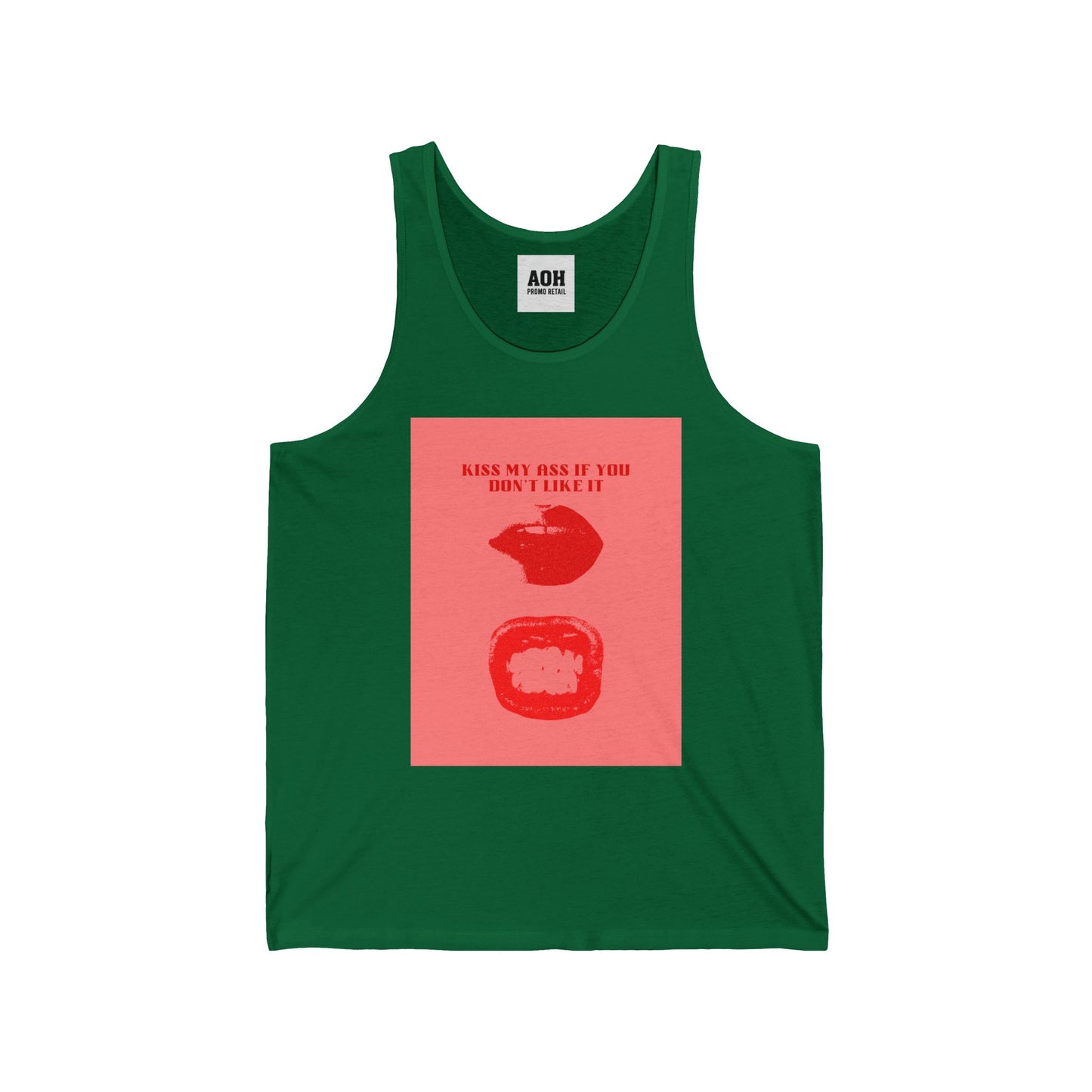 Statement Unisex Jersey Tank: Bold Graphic Tee, Summer Layer, Casual Wear, Gift for Him/Her, Outdoor Activity