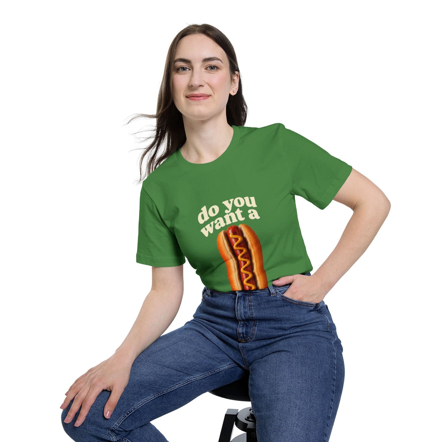 Do You Want A Wiener?! USA-Made Unisex Short-Sleeve Jersey T-Shirt BBQ Shirt