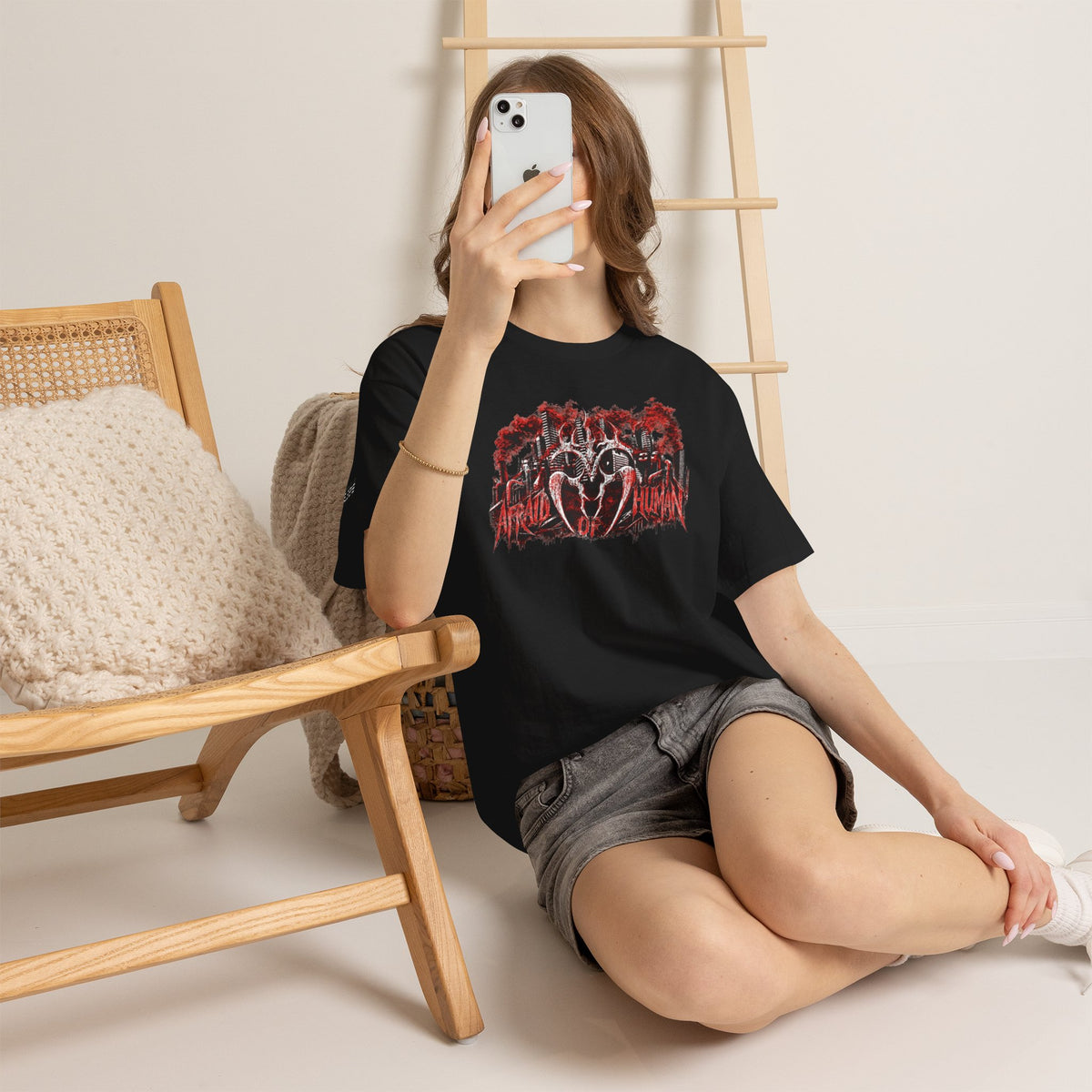 Afraid of Human City Vibes- Unisex Tee