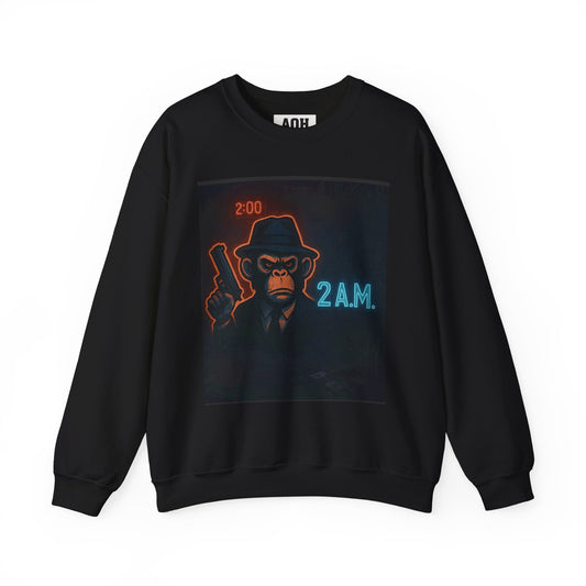 2 A.M. n.2 Crewneck Sweatshirt with Cool Monkey Design | Funky Vintage Sweatshirt, Unisex Graphic Sweater, Unique Gift Idea, [...]