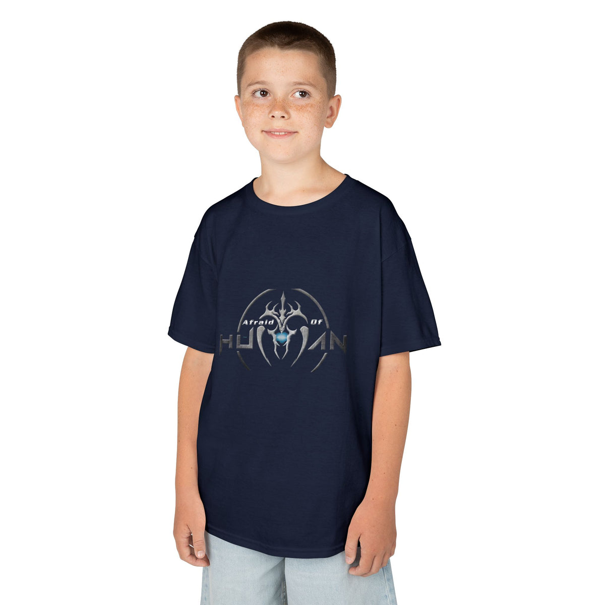 Afraid of Human Cool Kids Graphic Tee - Perfect for Birthdays, Everyday Wear, Gifts, Casual Outfits, and Celebrations!
