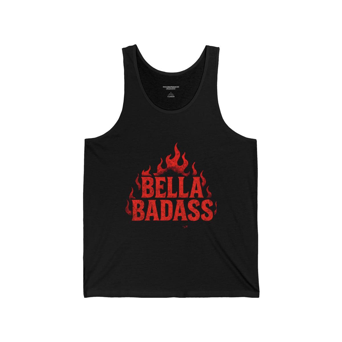 Bella Badass Unisex Jersey Tank Top, Gift for Her, Summer Apparel, Workout Wear, Cool Casual Top, Trendy Fashion