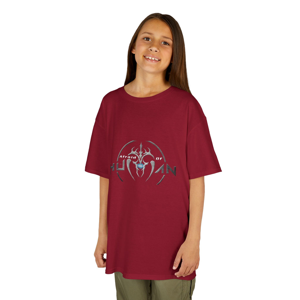 Afraid of Human Cool Kids Graphic Tee - Perfect for Birthdays, Everyday Wear, Gifts, Casual Outfits, and Celebrations!
