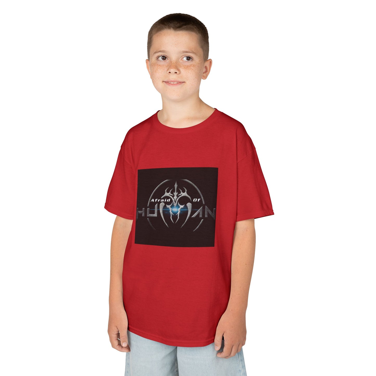 Afraid of Human Cool Kids Graphic Tee - Perfect for Birthdays, Everyday Wear, Gifts, Casual Outfits, and Celebrations!