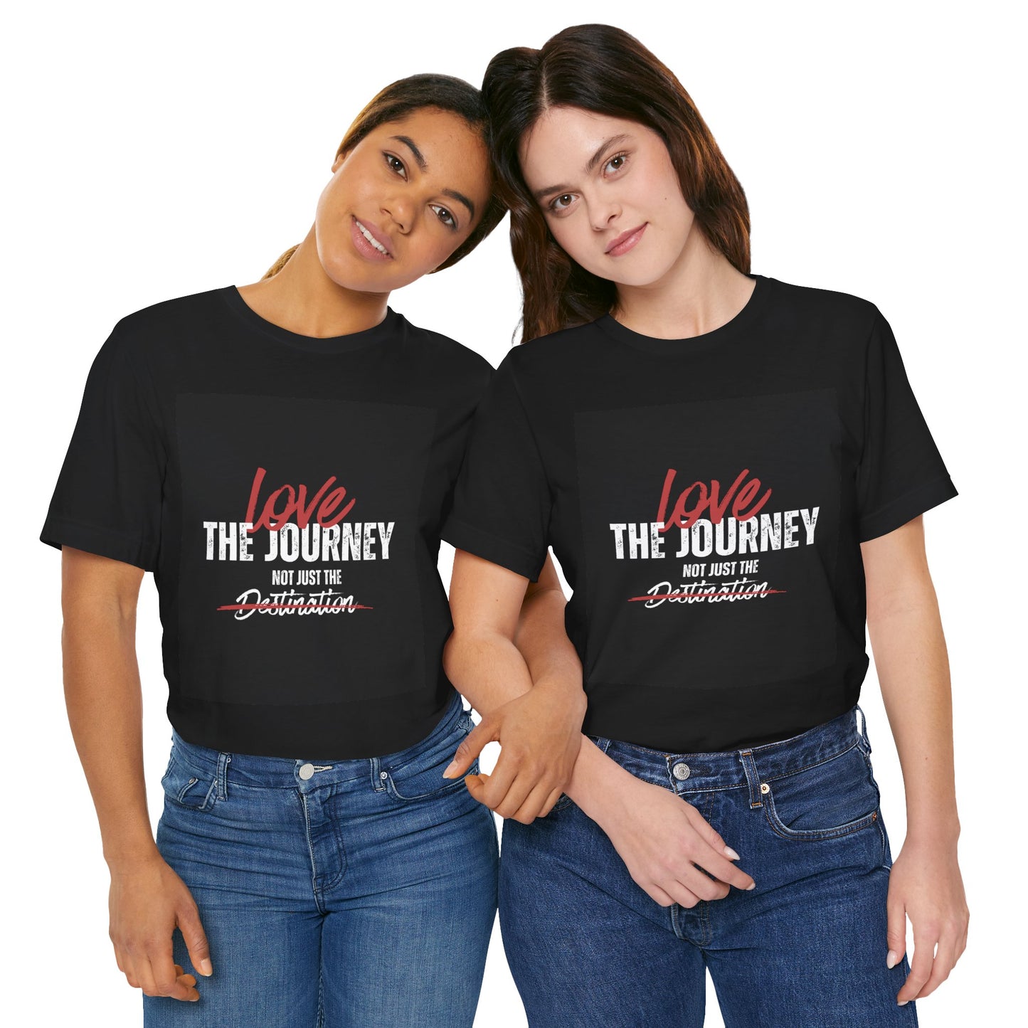 Love the Journey Unisex Jersey Short Sleeve Tee