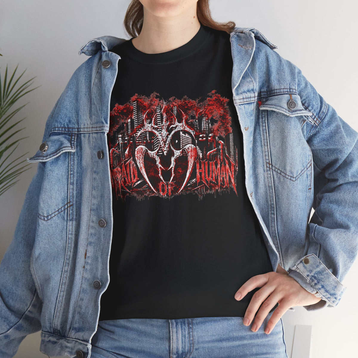 Afraid of Human City Vibes- Unisex Tee