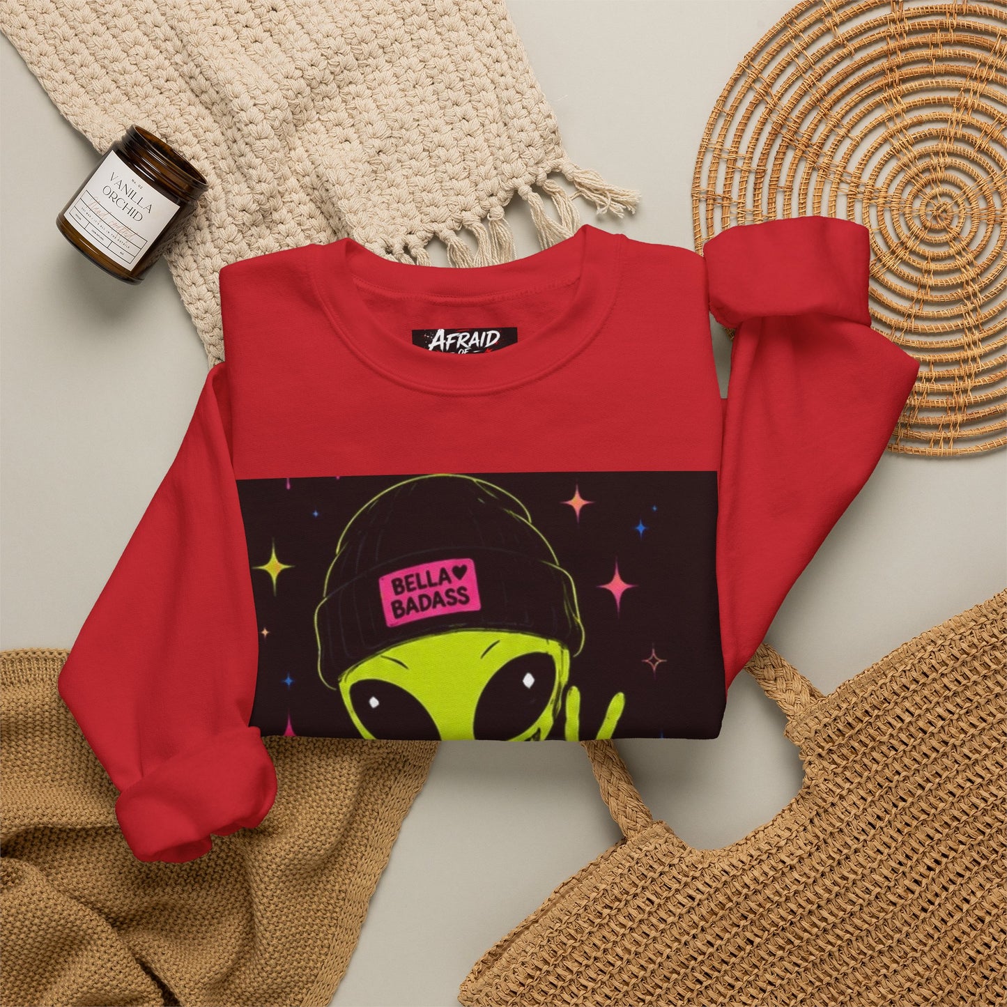 Bella Alien 👽 Collective- Unisex Heavy Blend™ Crewneck Sweatshirt