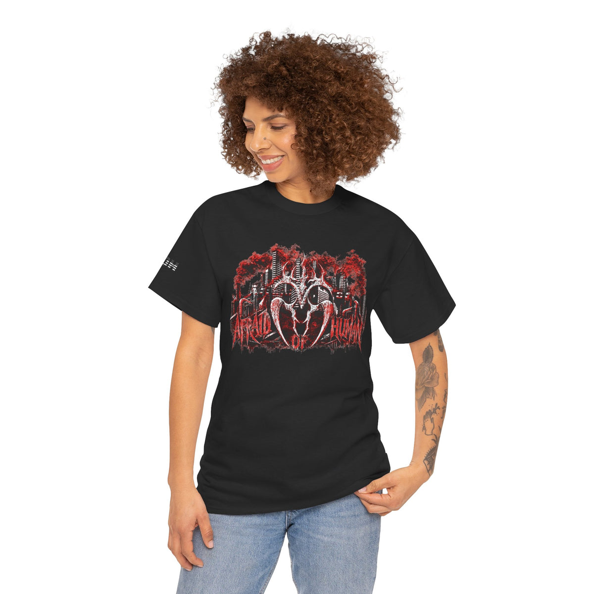 Afraid of Human City Vibes- Unisex Tee