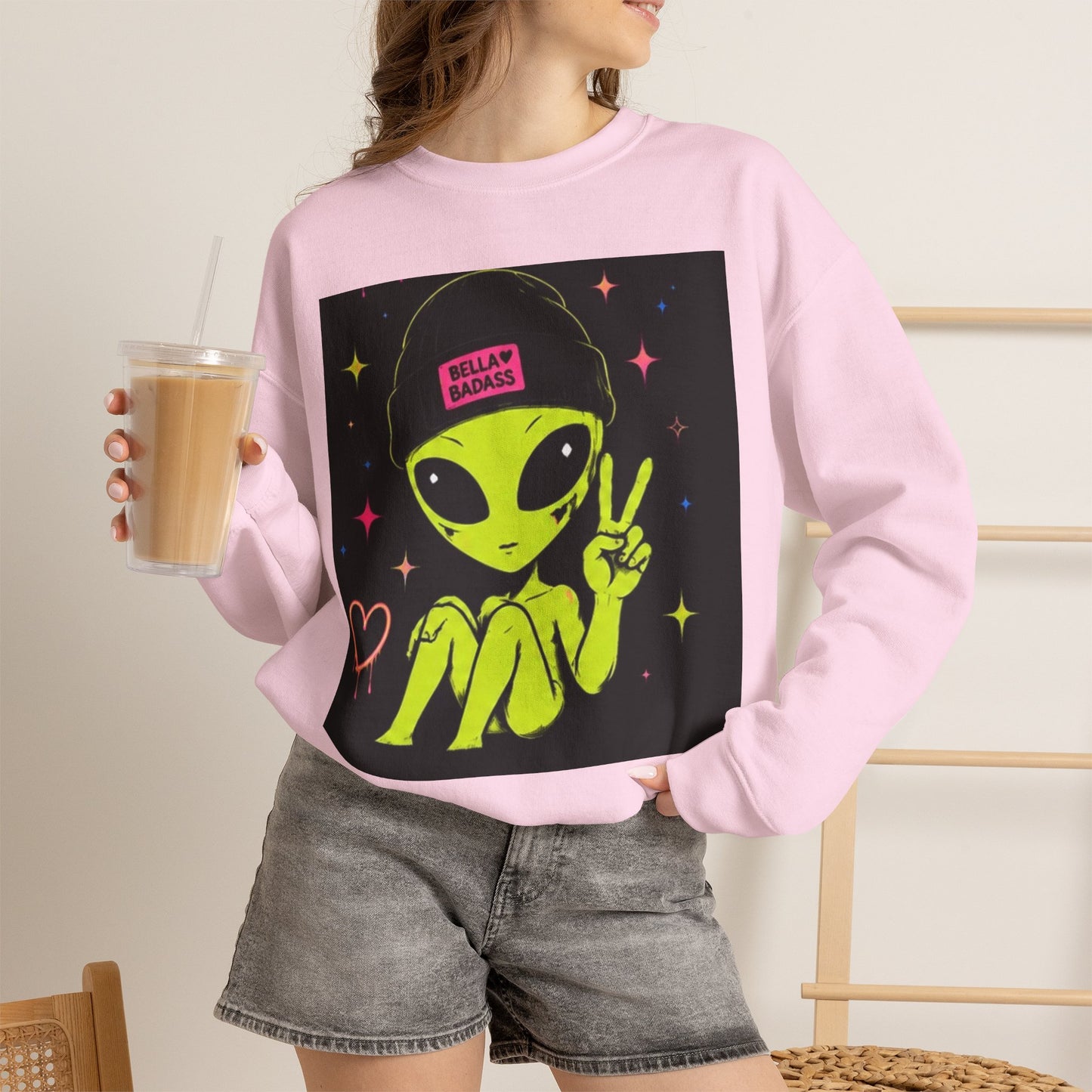 Bella Alien 👽 Collective- Unisex Heavy Blend™ Crewneck Sweatshirt