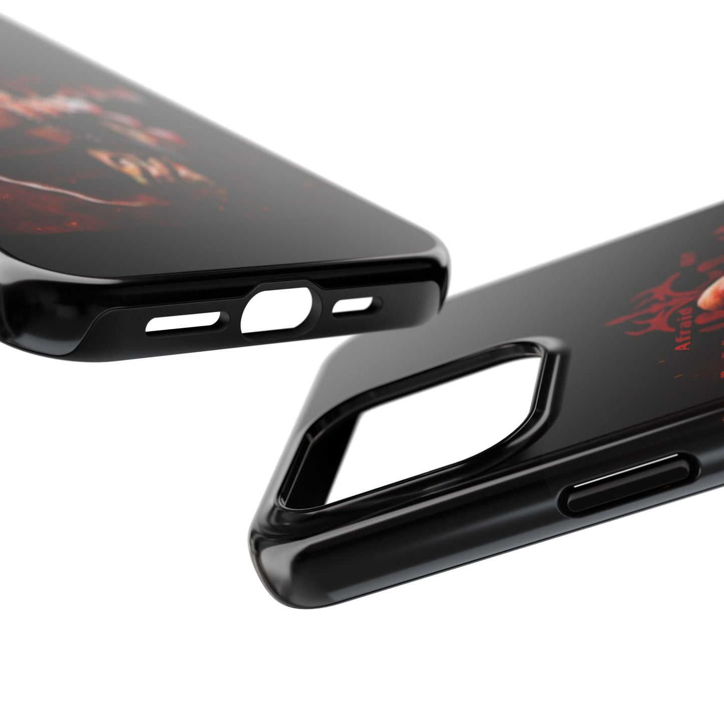 AOH '22' Tough Phone Cases, Edgy Phone Cover, Protector Cases, Unique Smartphone Cases, Gift for Gamers, Metal Rock Theme