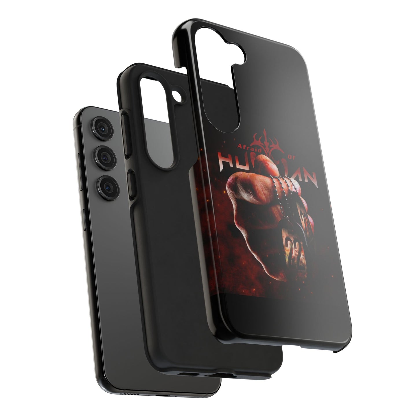 AOH '22' Tough Phone Cases, Edgy Phone Cover, Protector Cases, Unique Smartphone Cases, Gift for Gamers, Metal Rock Theme