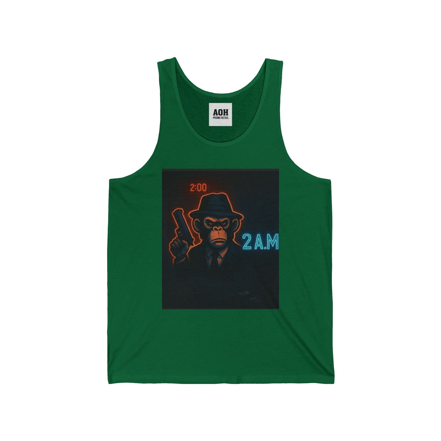 2 A.M. Unisex Jersey Tank - Perfect for Summer Adventures, Casual Wear, Beach Days, Gift for Him or Her, 2 AM Party Vibes