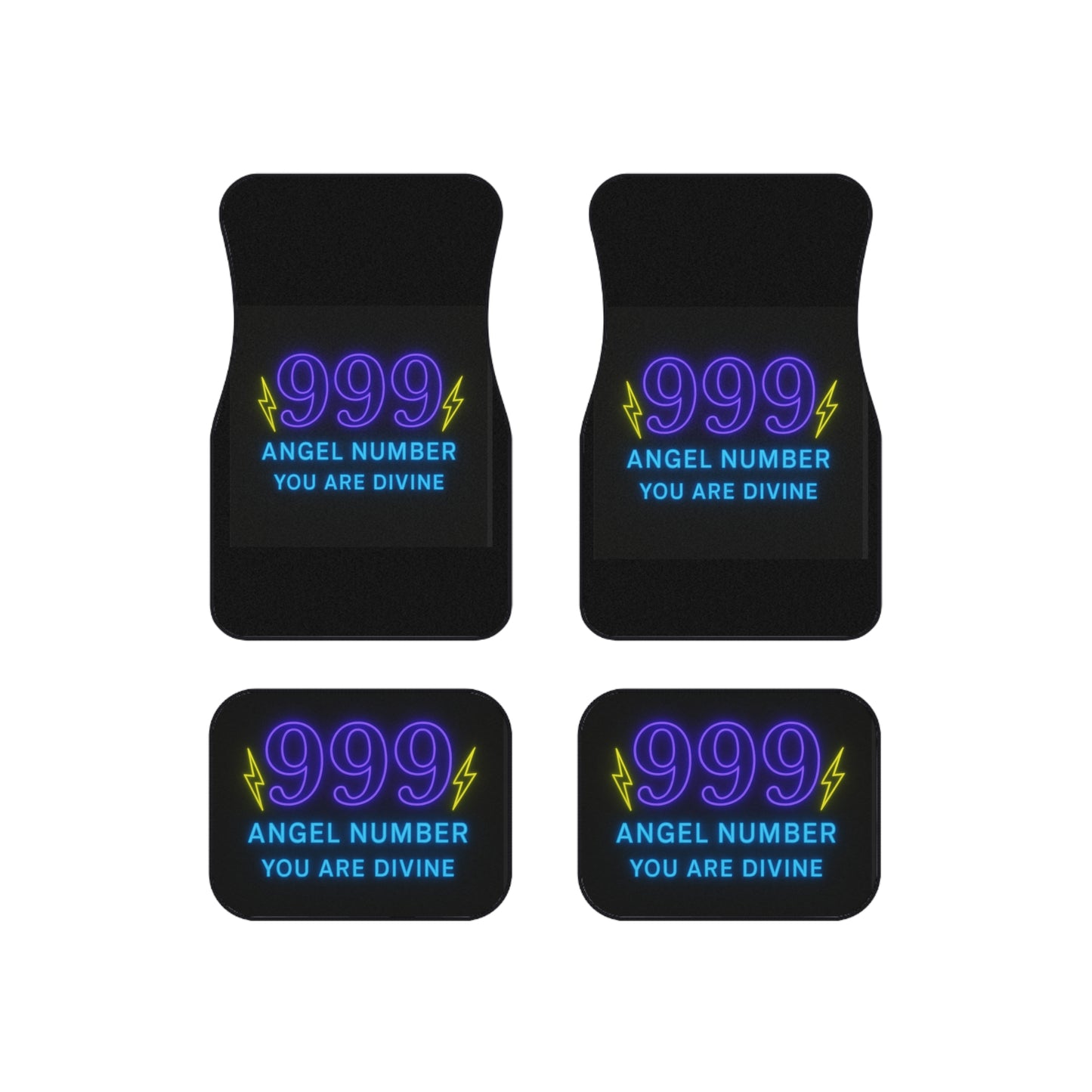 Divine 999 Angel Number Car Mats, Set of 4 Floor Mats for Spiritual Drivers, Unique Gift for Angels Enthusiasts, Car Accessories for [...]