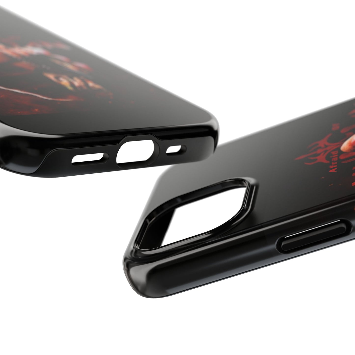 AOH '22' Tough Phone Cases, Edgy Phone Cover, Protector Cases, Unique Smartphone Cases, Gift for Gamers, Metal Rock Theme
