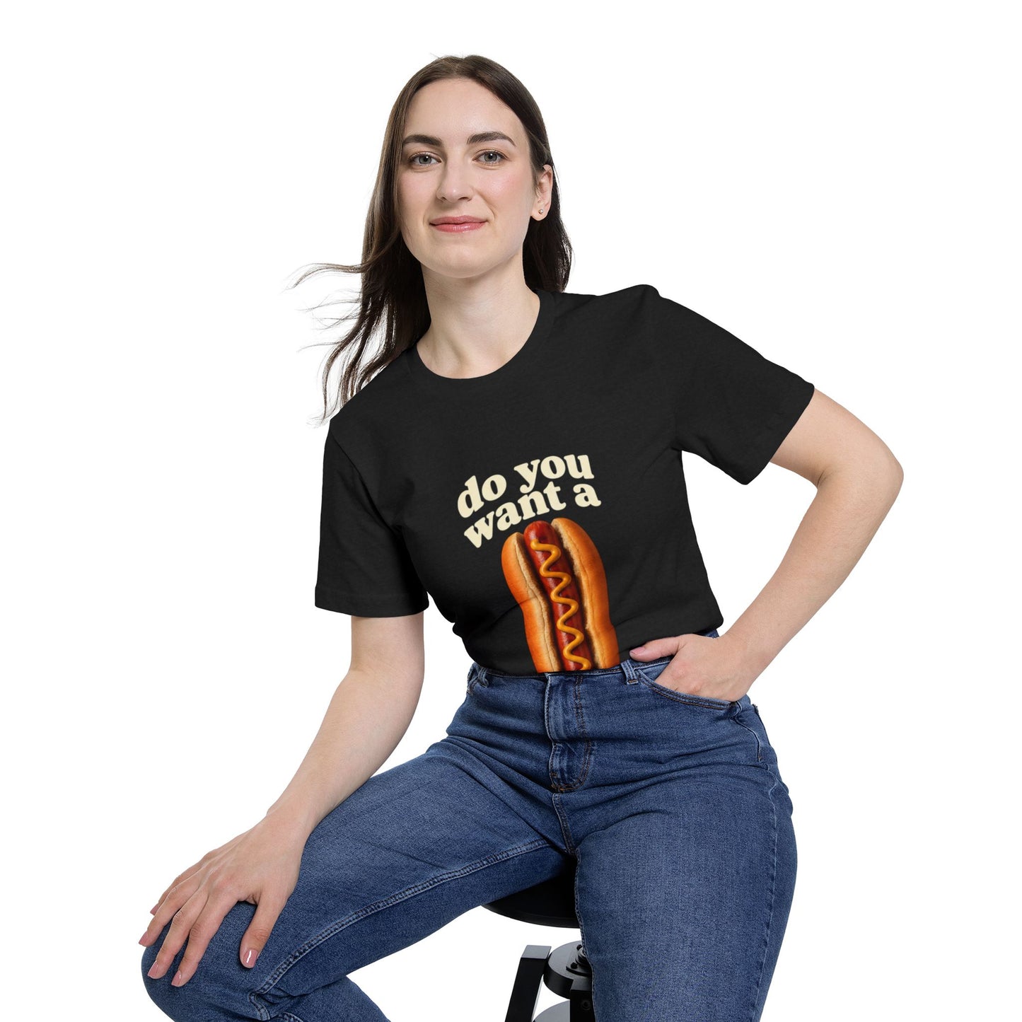 Do You Want A Wiener?! USA-Made Unisex Short-Sleeve Jersey T-Shirt BBQ Shirt