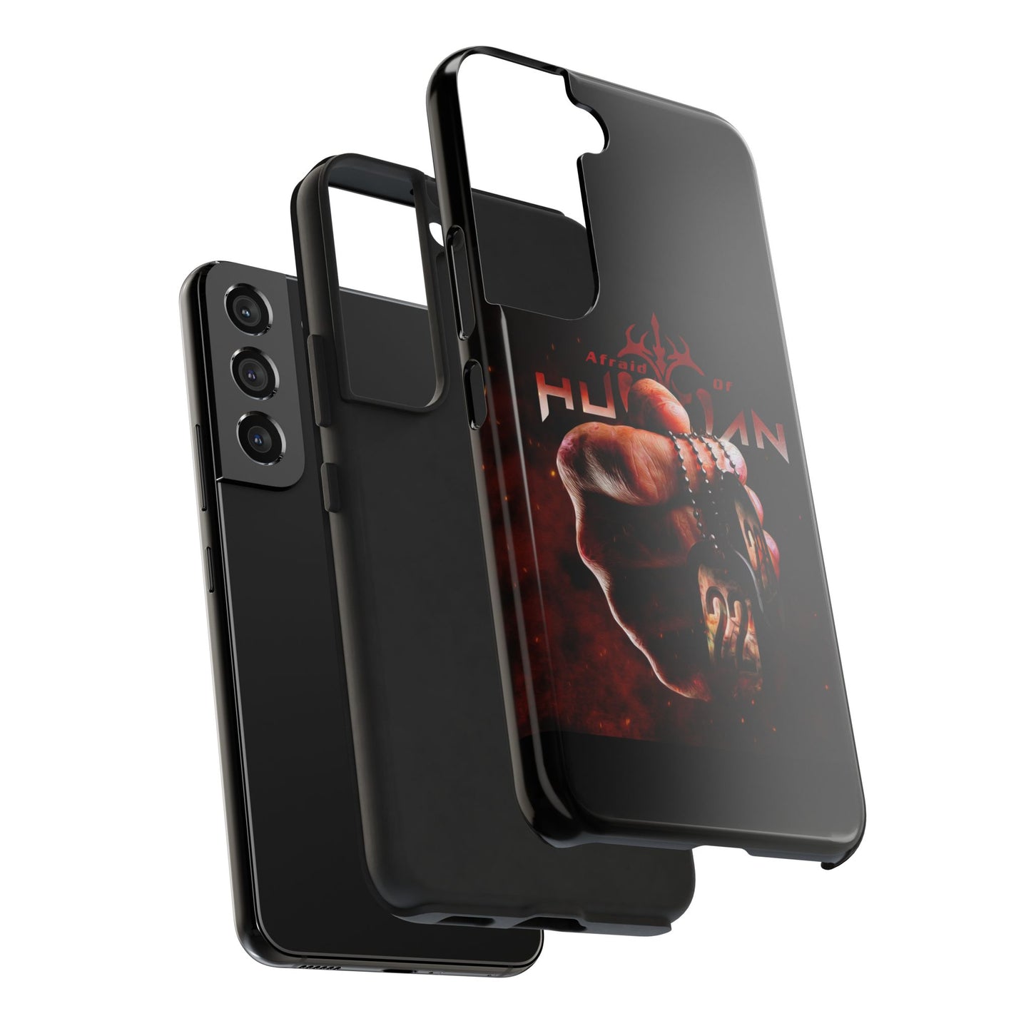 AOH '22' Tough Phone Cases, Edgy Phone Cover, Protector Cases, Unique Smartphone Cases, Gift for Gamers, Metal Rock Theme