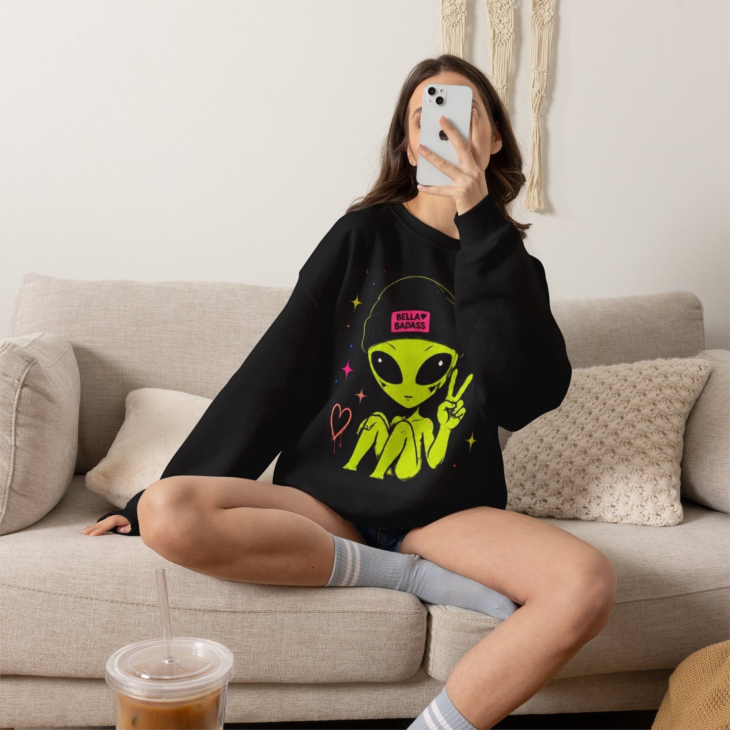 Bella Alien 👽 Collective- Unisex Heavy Blend™ Crewneck Sweatshirt