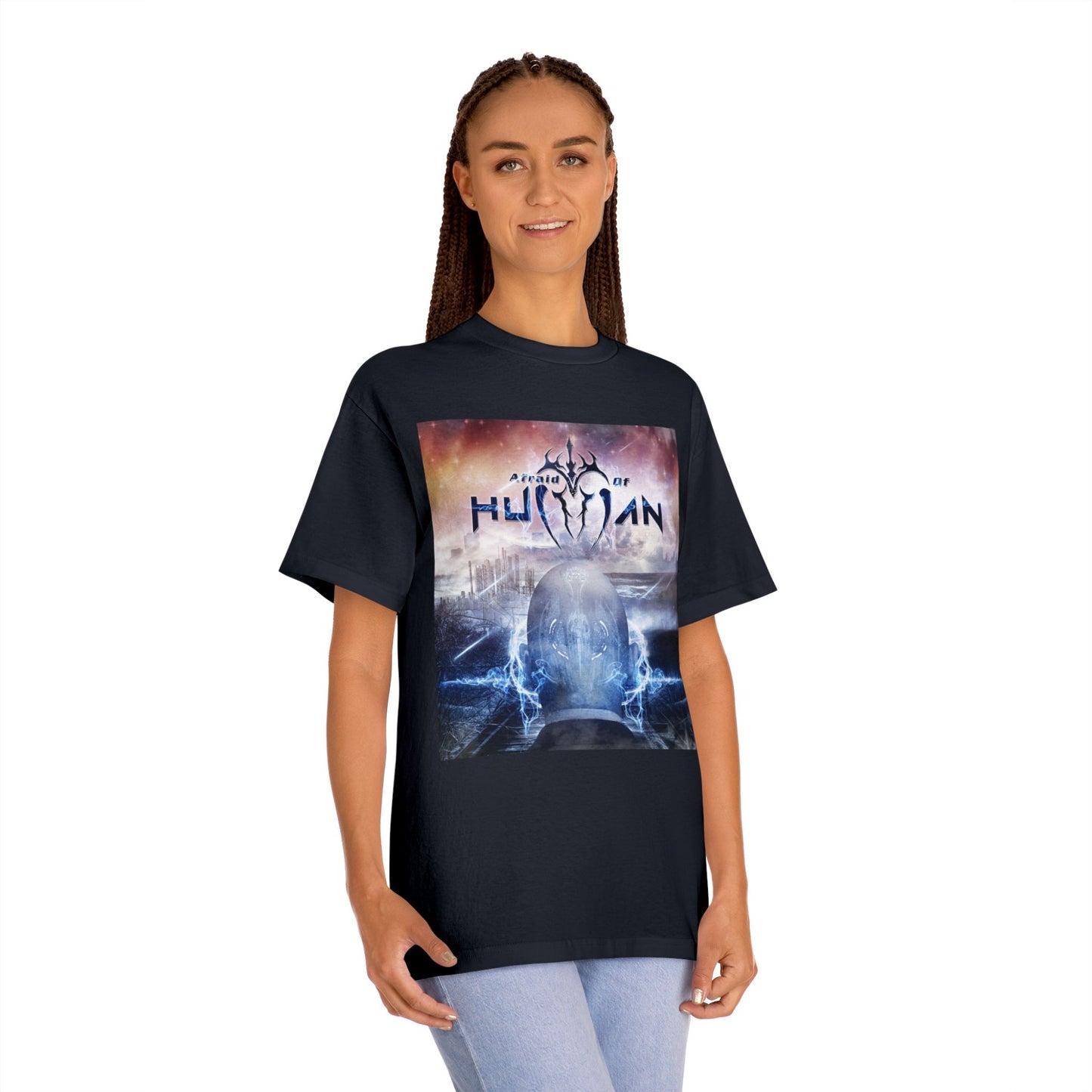 Afraid of Human Unisex Classic Tee: