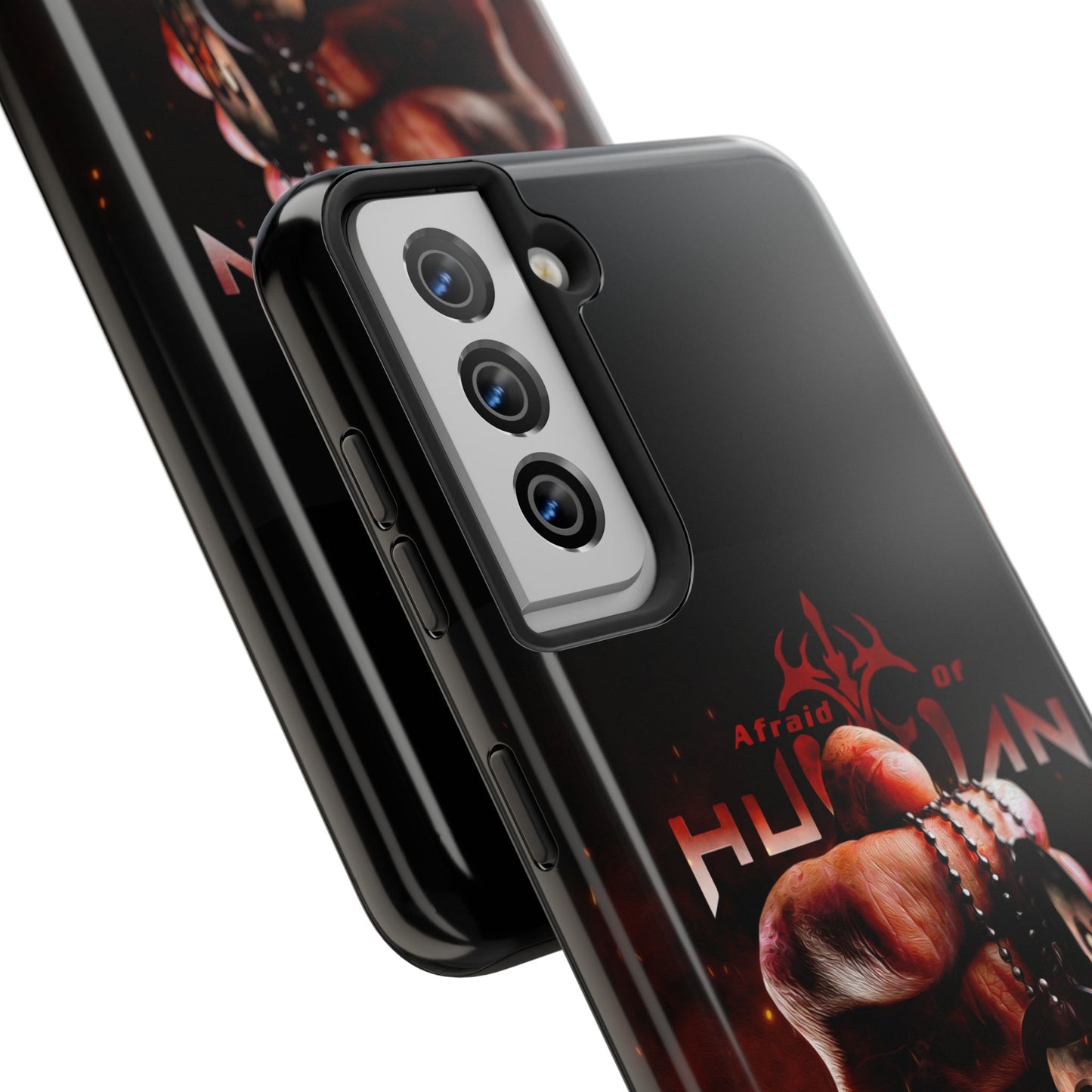AOH '22' Tough Phone Cases, Edgy Phone Cover, Protector Cases, Unique Smartphone Cases, Gift for Gamers, Metal Rock Theme