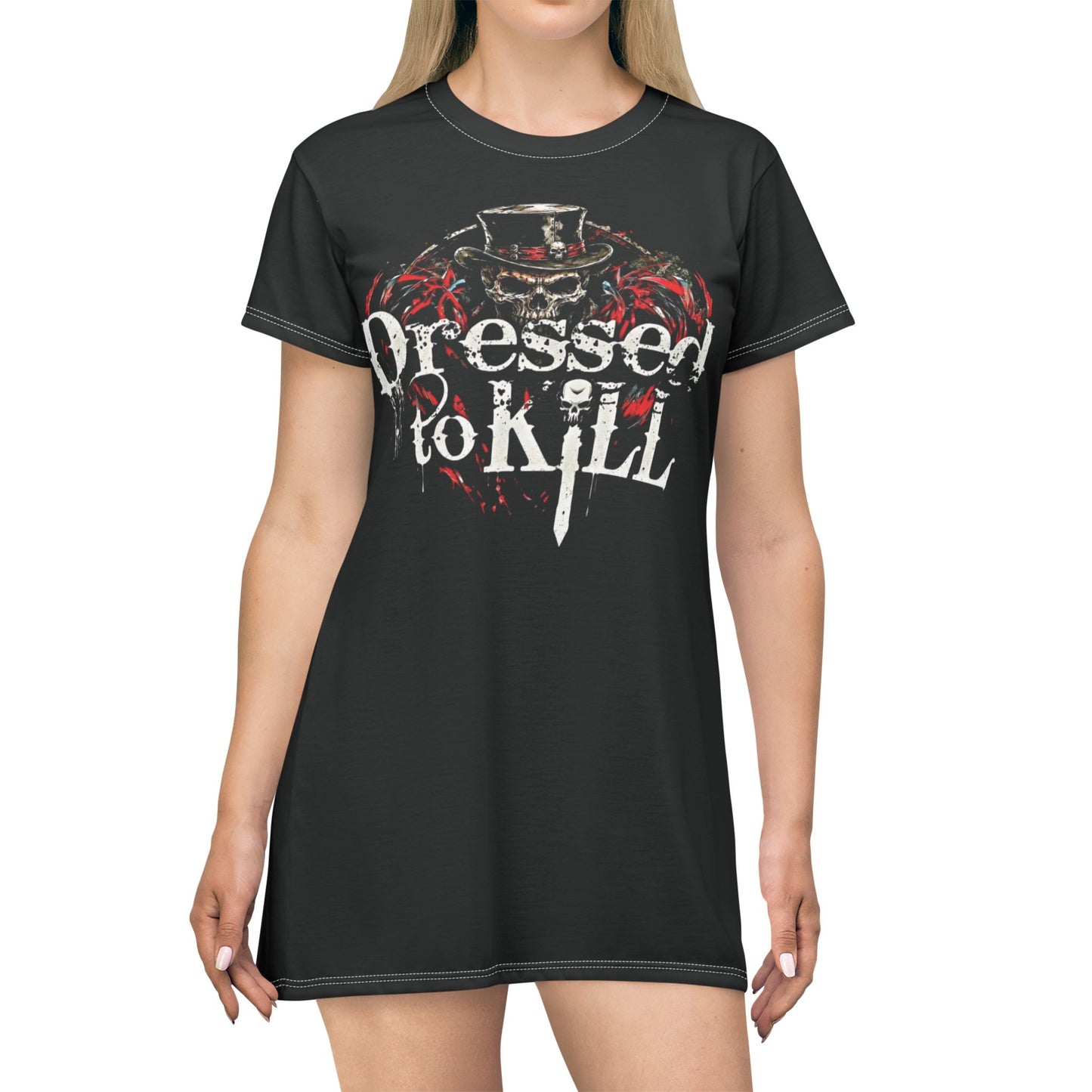 Dressed to Kill (DTK) T-Shirt Dress