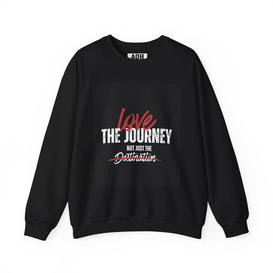Love the Journey Sweatshirt - Motivational Crewneck for Fitness Enthusiasts, Inspirational Gift, Cozy Casual Wear, Perfect for [...]