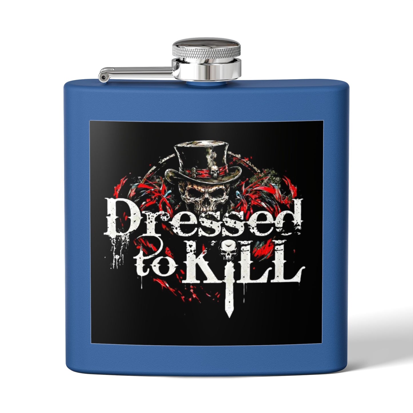 DTK (Dressed to Kill) Stainless Steel Flask (6oz)