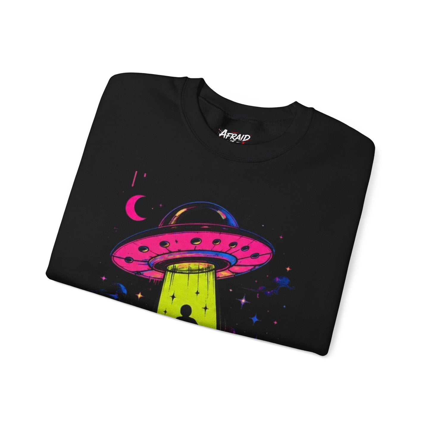 “Take me Away” Alien 👽 Collective Bella Badass 999- Unisex Heavy Blend™ Crewneck Sweatshirt