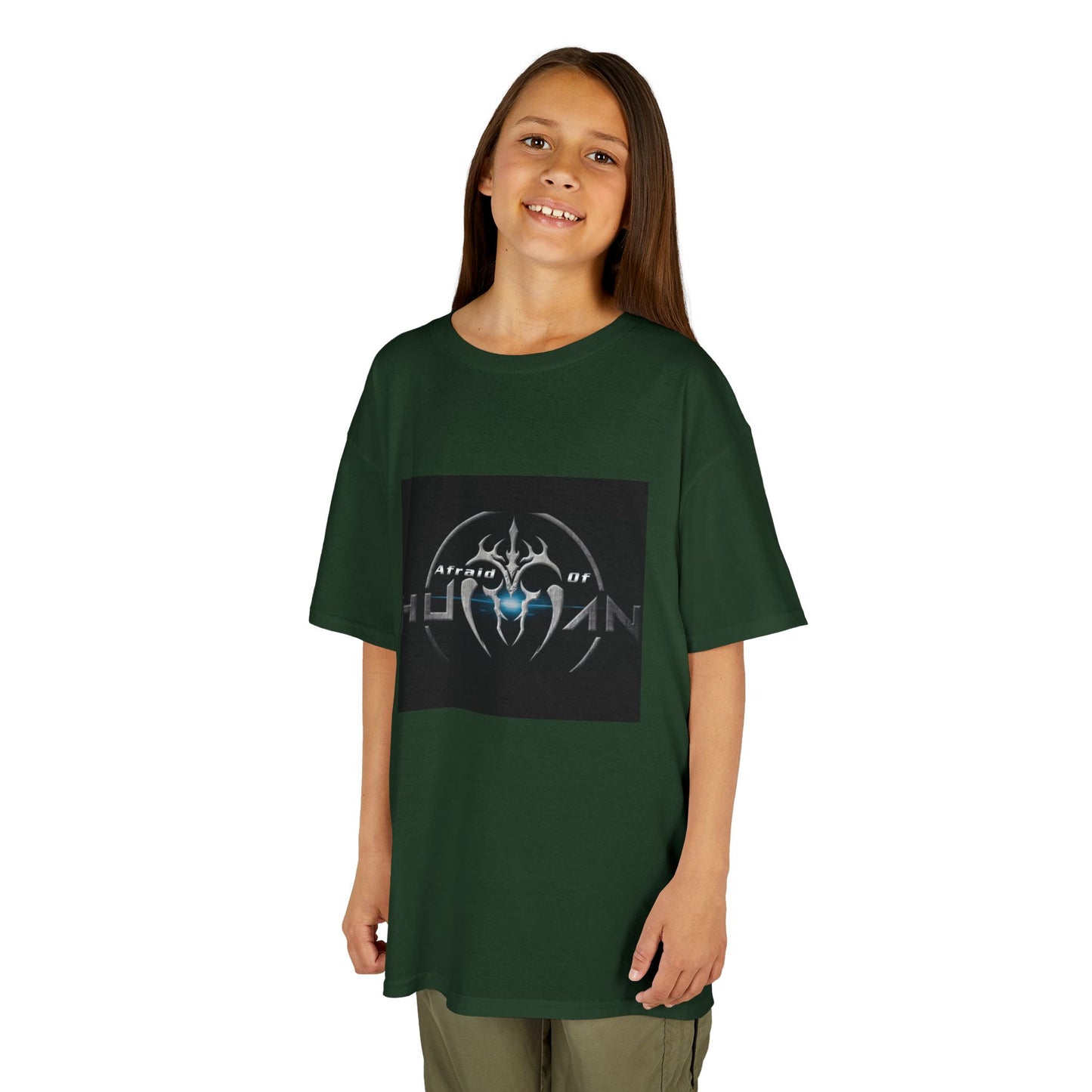 Afraid of Human Cool Kids Graphic Tee - Perfect for Birthdays, Everyday Wear, Gifts, Casual Outfits, and Celebrations!